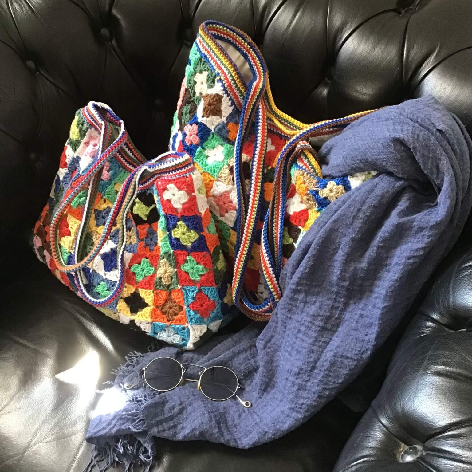 MC2 Saint Barth Pochette Aline En N&eacute;opr&egrave;ne Effet Velours Multicolore P31848 3