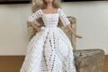 vestito sposa barbie